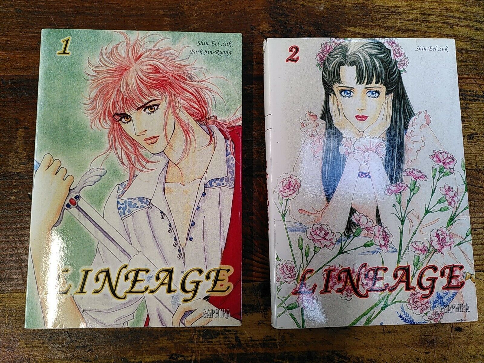LOT 2 MANGAS - LINEAGE TOMES 1 ET 2 SHIN EEL-SUK EDITIONS TO